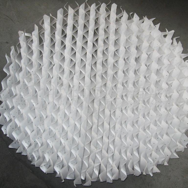 塑料孔板波纹填料  PP孔板波纹规整填料 型号有125 250 350 500Y等