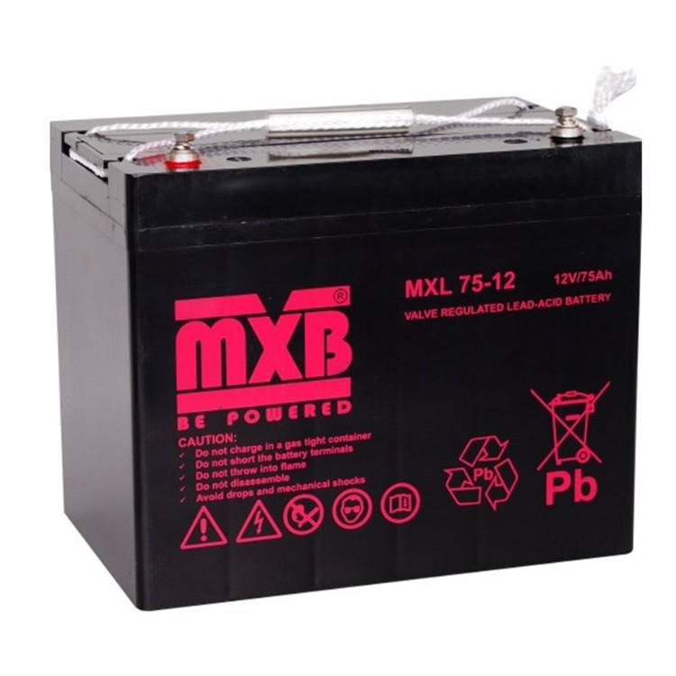 MXB蓄电池MXL55-12FT 12V55AH安装便利 应用范围广范