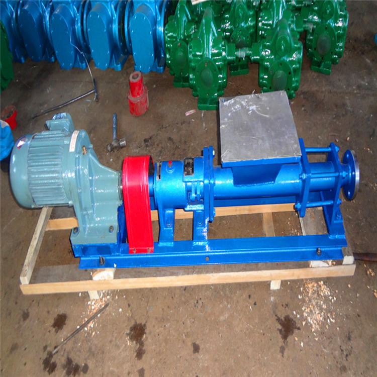 污泥螺杆泵 津远东单螺杆泵厂家直销供应 G35-1G40-1污水处理G型螺杆泵