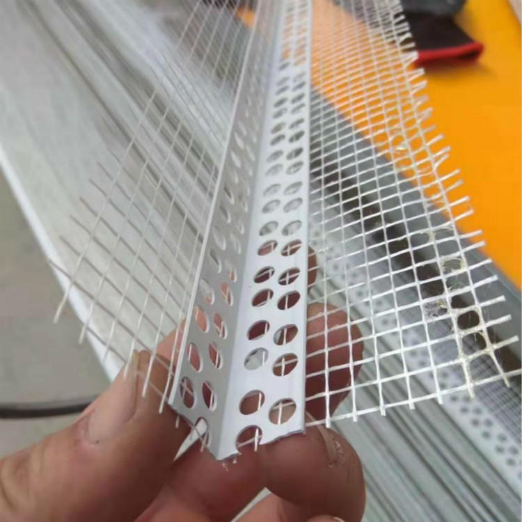 带网格布的楼梯护角网 宽度25cm 粉墙钢板护角网  500根起订发货厂家