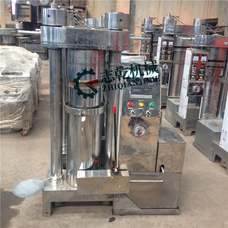 芝麻榨油机 新型芝麻酱机 全自动180液压香油机生产线