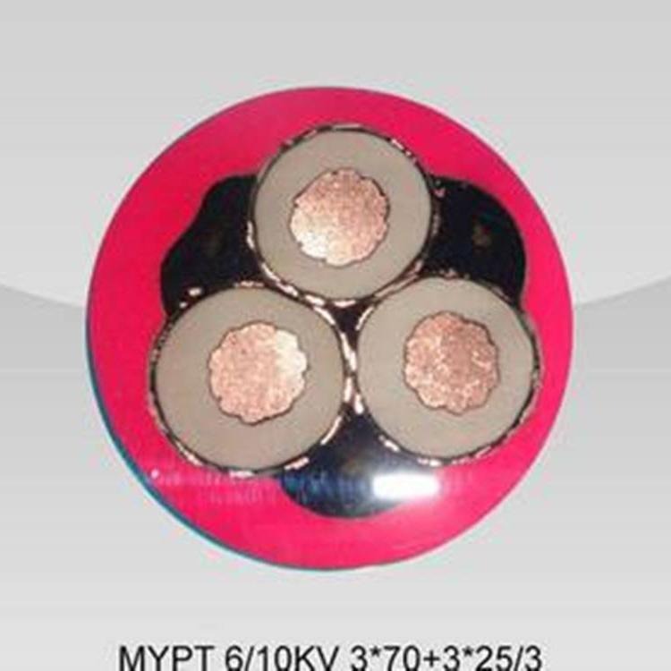 MYPTJ矿用高压监视型软电缆8.7/10KV-370325/332.5现货