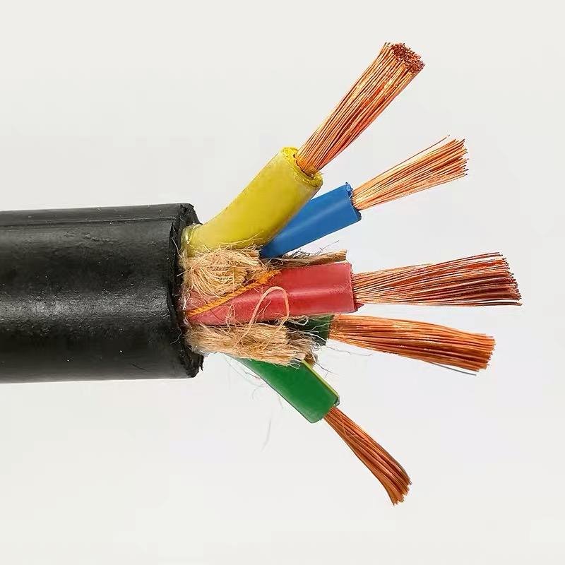 橡套电缆 YCW 4X16 宝胜耐油重型橡套软电缆 防油污 户外大型设备用电缆