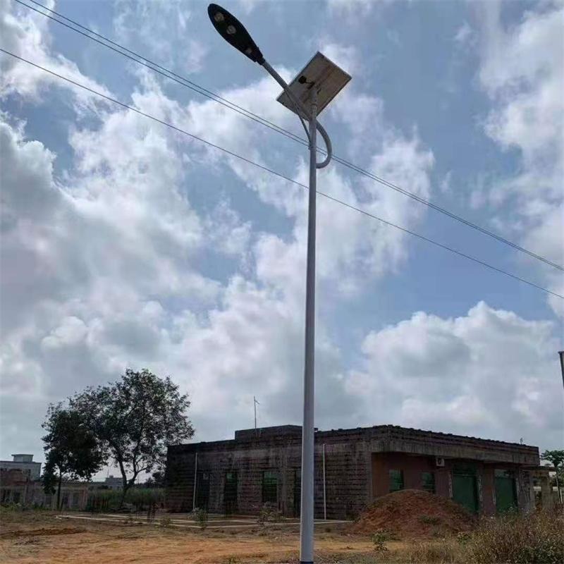 鑫永虹新农村6m一体化LED太阳能锂电池路灯图片
