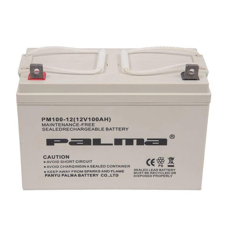 八马蓄电池PM100-12 铅酸性免维护电池 八马12V100AH 基站通讯 UPS专用电池