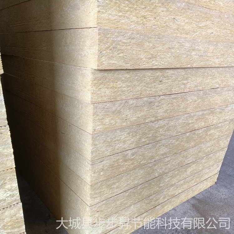 外墙双面插丝岩棉保温板  非标玄武岩含量60%岩棉板价格  现货批发120kg/m3岩棉板