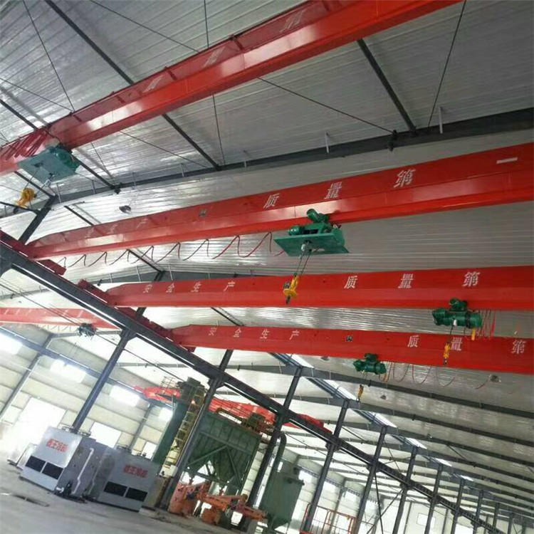 3吨行吊  生产定制3吨单梁起重机 行车 德诺 供应出口行车图片