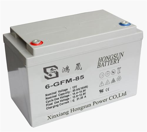 鸿晟蓄电池6-GFM-100 12V100AH直流屏专用现货供应示例图2