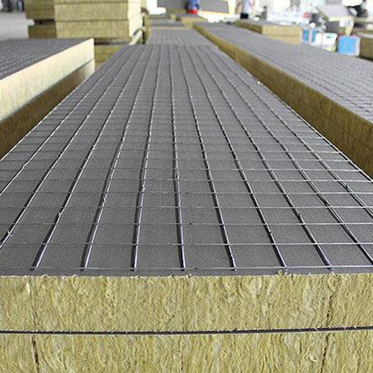 生产外墙防火岩棉复合板 凯千亚 高密度玄武岩岩棉复合板 机制岩棉复合板