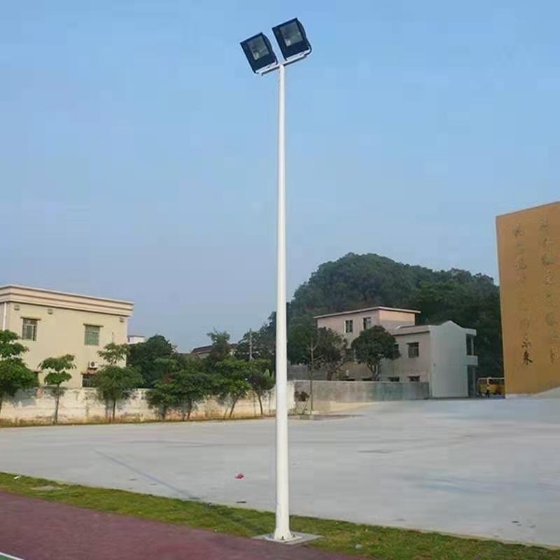 鑫永虹室外篮球场led高杆灯 小区学校操场8米双头球场灯图片