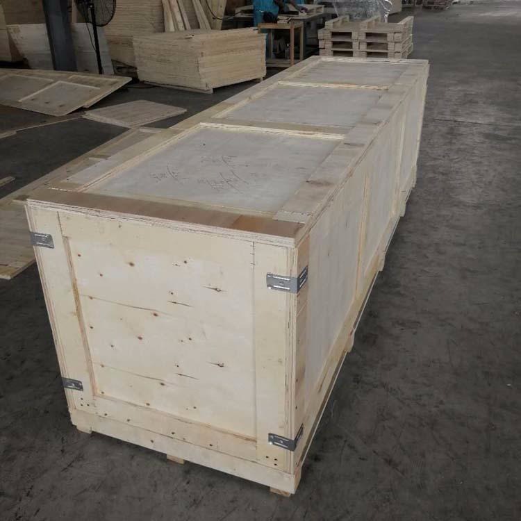 黄岛木箱出口 厂家定做制作免熏蒸包装箱出口运输使用豪盟包装箱图片
