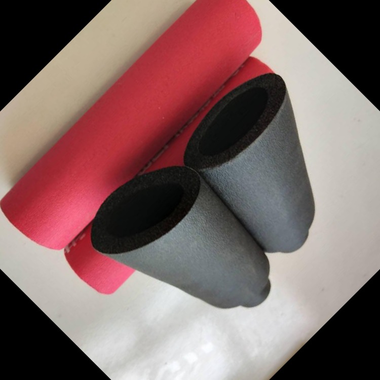 供应贴铝箔橡塑保温管 阻燃防冷冻华美b1级橡塑管壳优品特惠价格