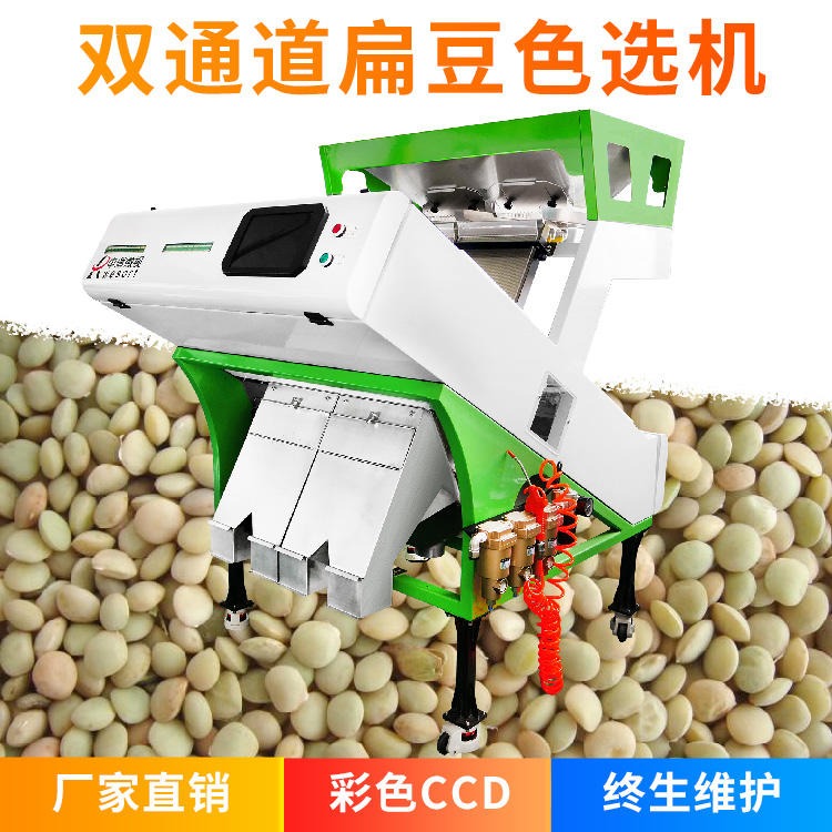 扁豆色选机  中瑞微视厂家生产直销 6SXZ-136扁豆色选机 智能扁豆色选机 效益高 降低人工成本