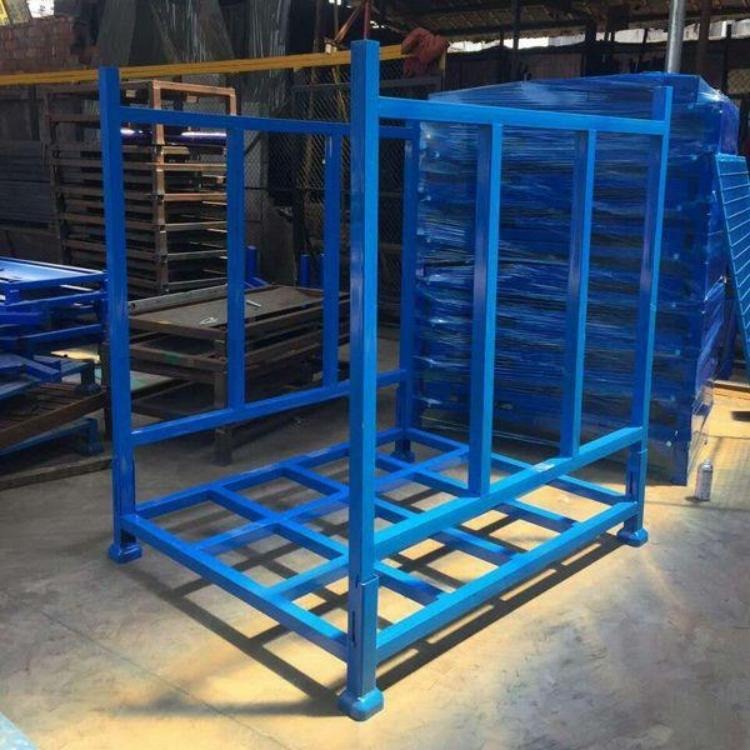 南京森沃仓储货架厂家 定做堆垛架 移动巧固架 折叠式堆垛架