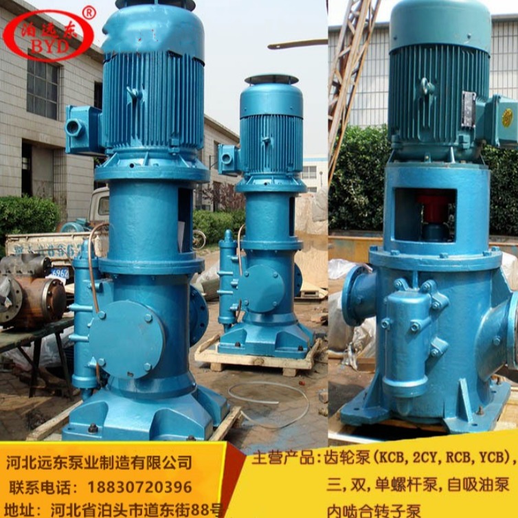 润滑油输送泵 用3GCLS1002W23 立式三螺杆泵-泊远东