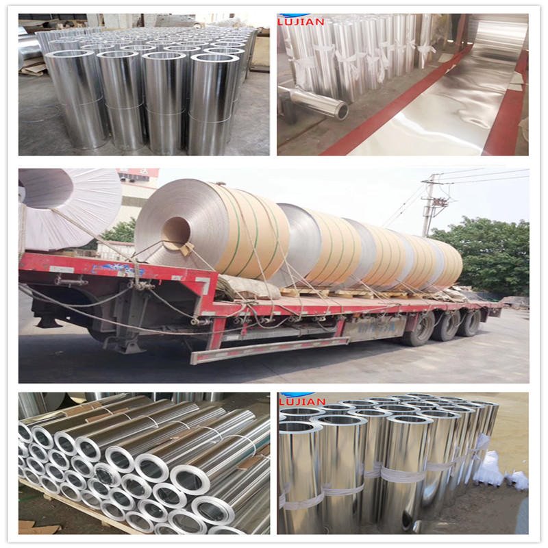 厂家供应保温铝皮 铝卷可分切30米 50米每卷