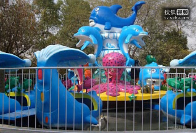 供应户外公园游乐设备儿童激战鲨鱼岛 大型游乐园8臂激战鲨鱼岛示例图8