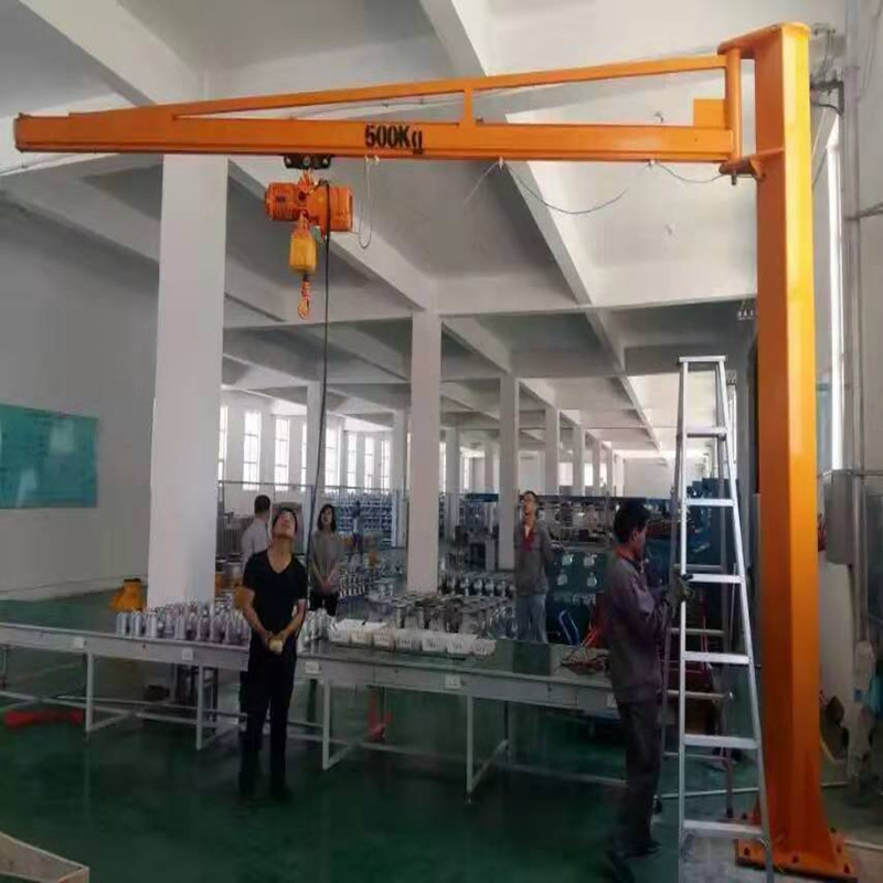 厂家供应移动立柱式悬臂起重机 3吨独臂吊 圣起机械 立柱式悬臂起重机 厂家直销旋臂吊
