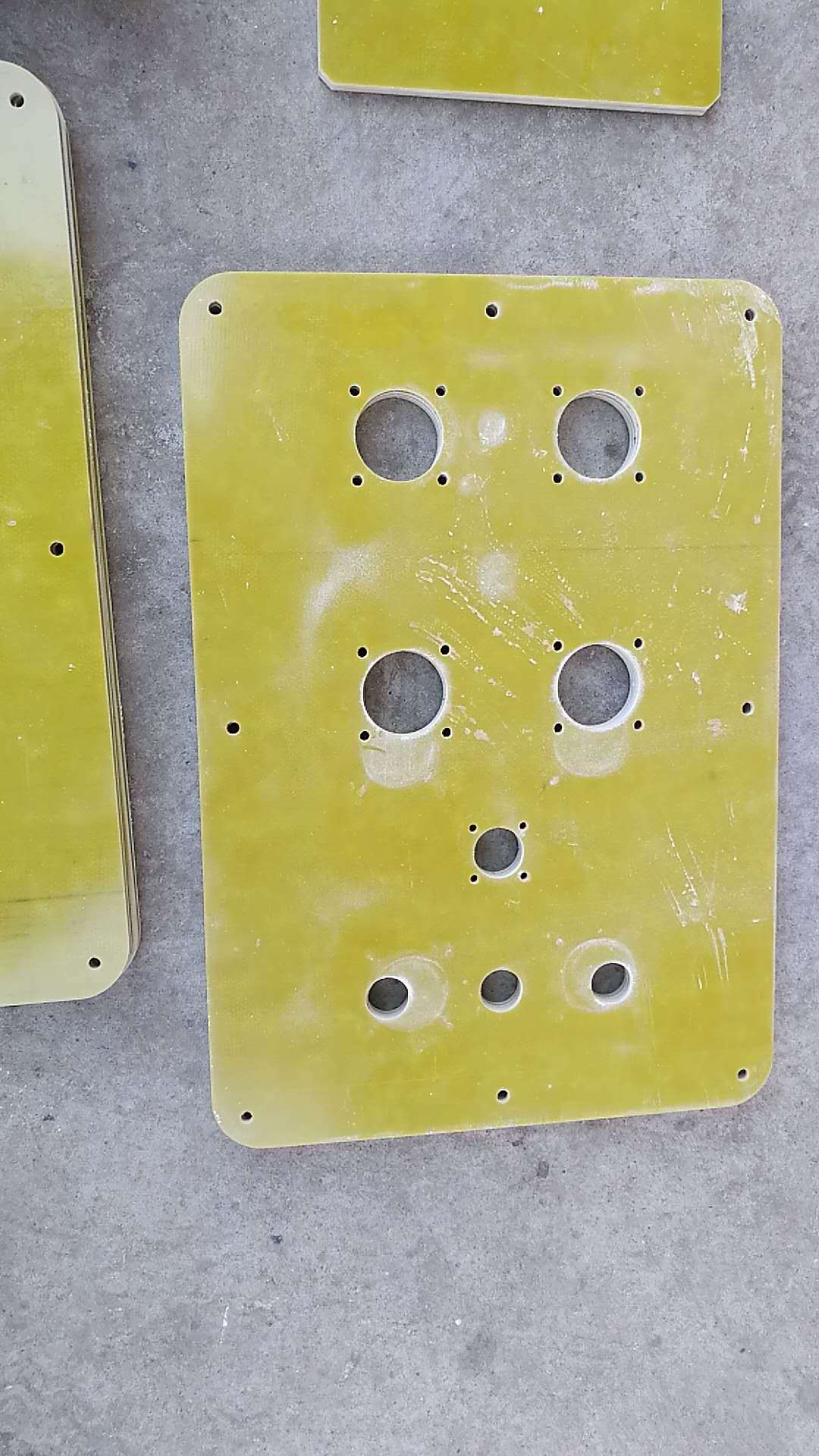 环氧板 环氧树脂纤维板厂家 3240环氧板异形件  黄色绝缘板 醛层压玻璃布板加工定做示例图9