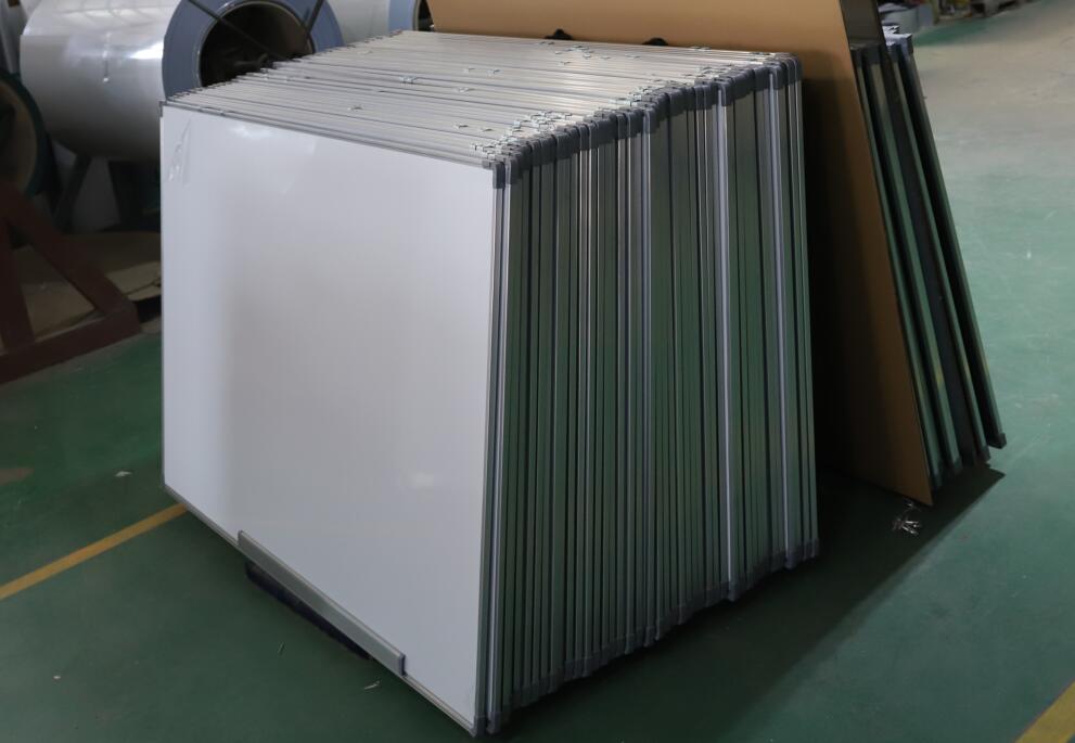 挂式双面大白板磁性-磁性白板常规尺寸-磁性白板工厂-优雅乐图片