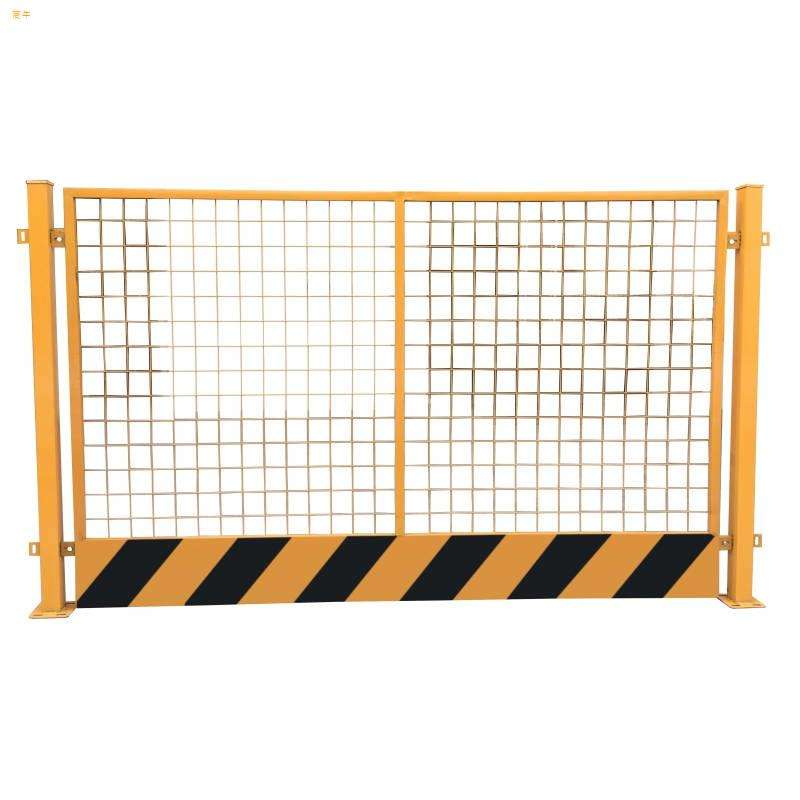 佳星基坑围栏网厂家现货 双板基坑安全防护栏 隔离网栏 地铁井口围挡红白基坑护栏