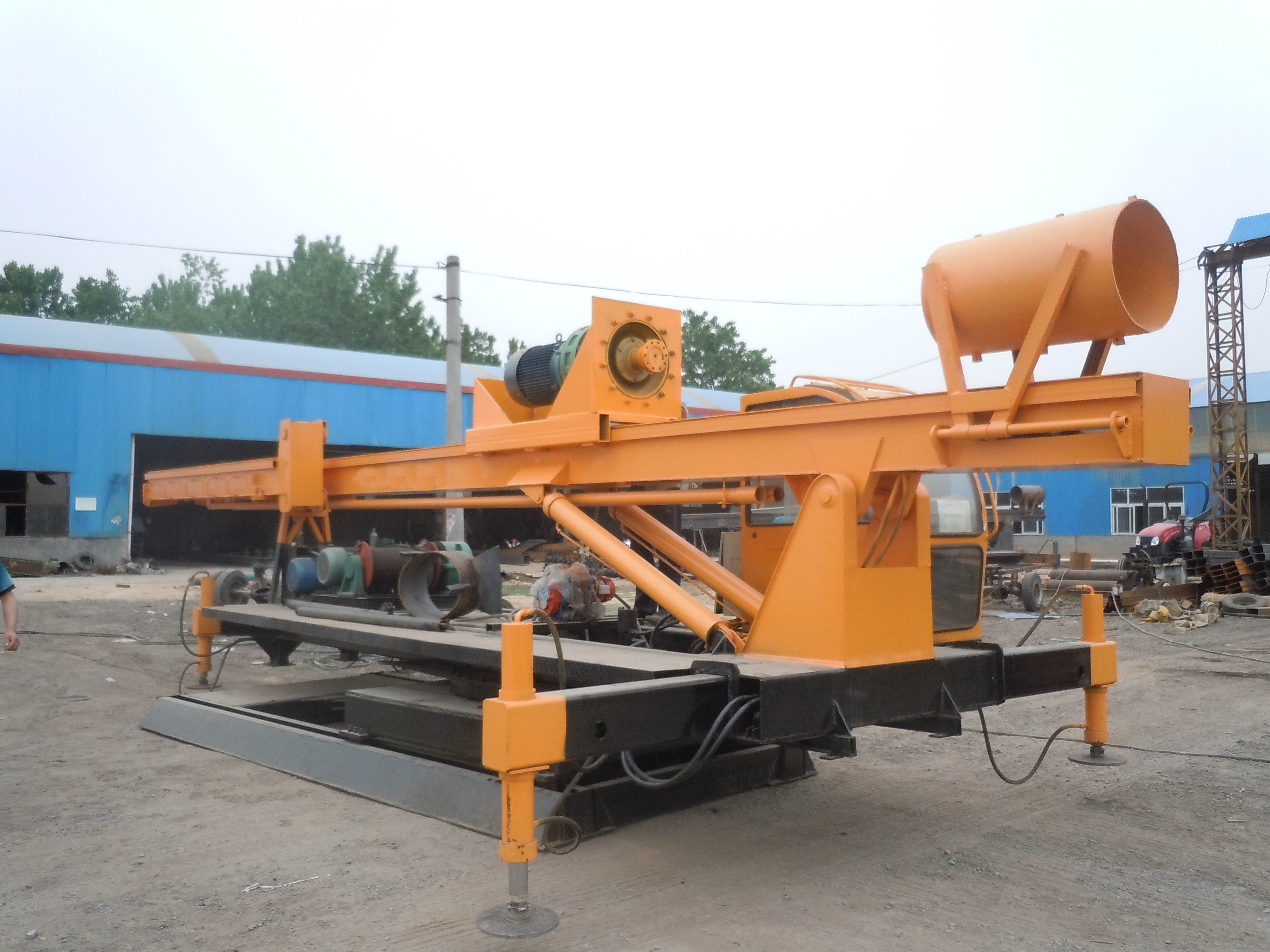 上海小型六轮地基打桩机 锚固锚杆支护钻机 履带式长螺旋工程钻机